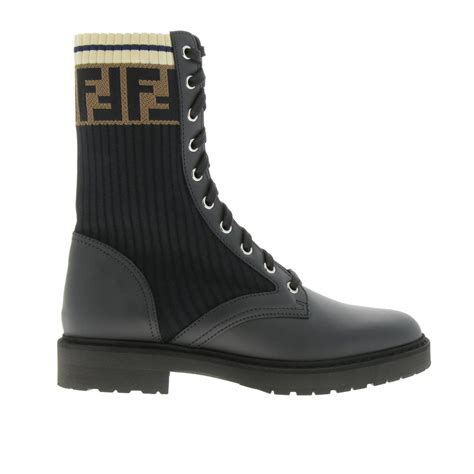 fendi shoes ssense|fendi boots for women.